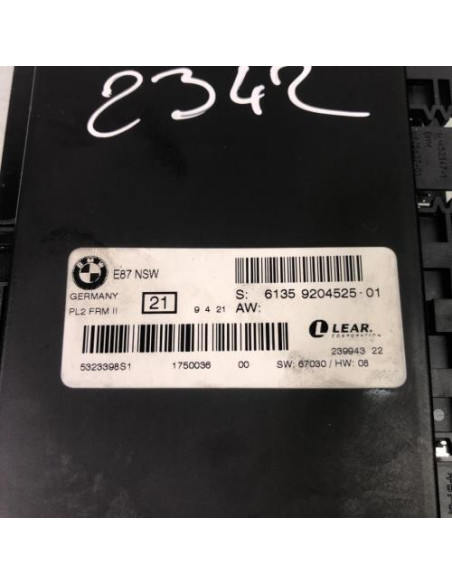 Calculateur BMW SERIE 1 E87 PHASE 2 Diesel