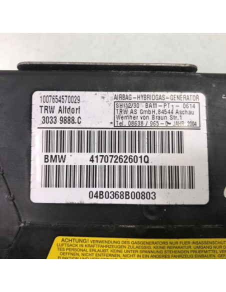 Air bag lateral droit BMW SERIE 3 E46 COUPE PHASE 2 Diesel