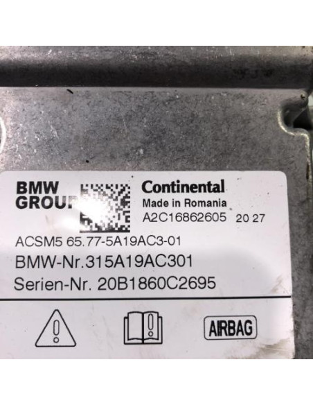 Boitier air bag BMW SERIE 1 F40 Diesel