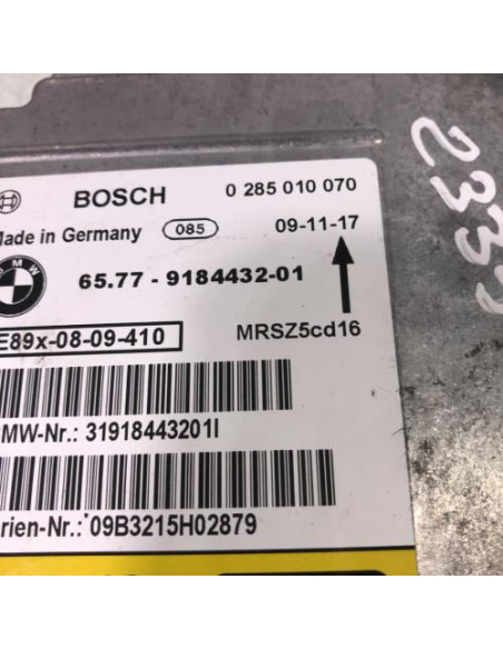 Boitier air bag BMW SERIE 1 E87 PHASE 2 Diesel