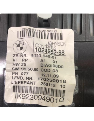 Compteur BMW SERIE 1 E87 PHASE 2 Diesel