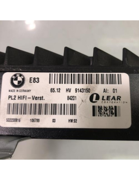 Amplificateur audio BMW X3 E83 PHASE 2 Diesel