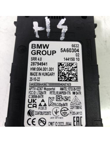 Capteur aide au stationnement BMW SERIE 5 G60 