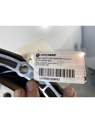 Boite de vitesses BMW X3 G01 