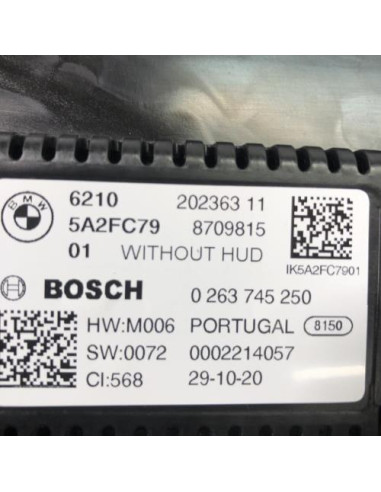 Compteur BMW SERIE 5 G30 PHASE 1 