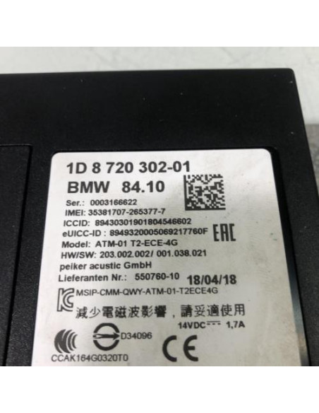 Calculateur BMW SERIE 1 F20 PHASE 2 