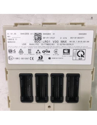 Porte fusible MINI MINI 3 F57 PHASE 1 CABRIOLET 