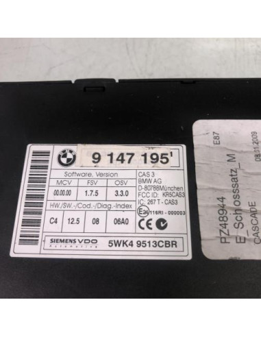 Kit de demarrage BMW SERIE 1 E87 PHASE 2 Essence