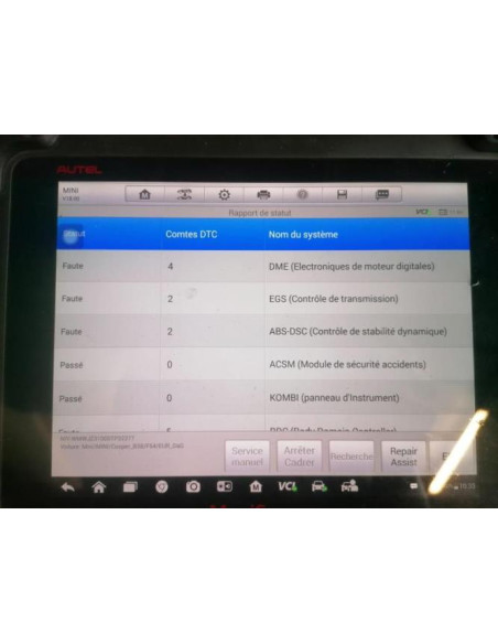 Becquet MINI MINI 3 F54 CLUBMAN PHASE 1 BREAK Essence