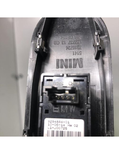 Interrupteur de leve vitre avant droit MINI MINI 3 F56 PHASE 1 Essence