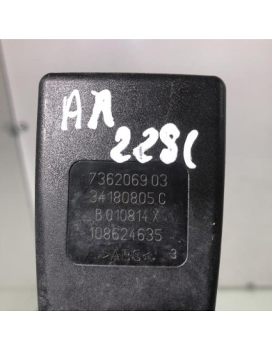 Attache ceinture arriere gauche MINI MINI 3 F56 PHASE 1 Essence