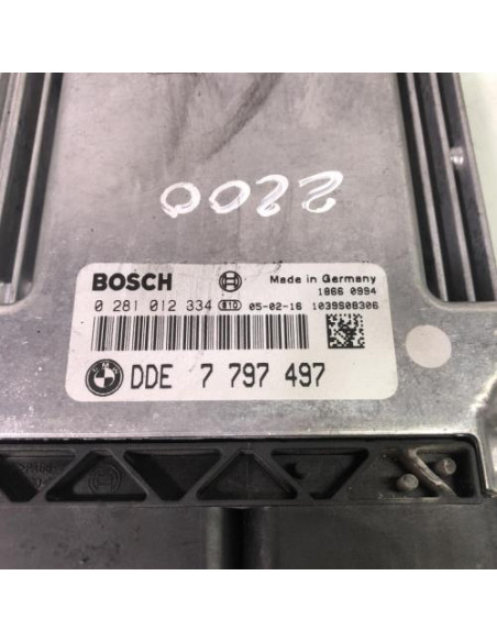 Calculateur moteur BMW SERIE 1 E87 PHASE 1 Diesel