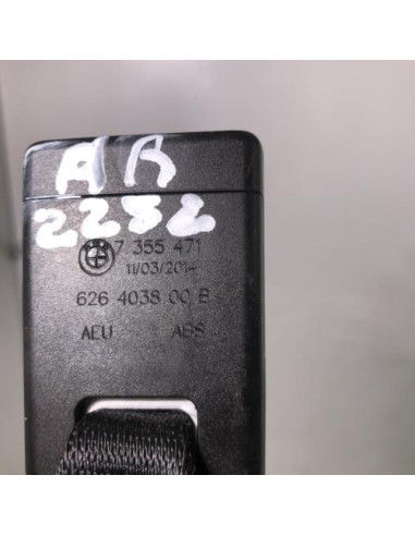 Attache ceinture arriere droit BMW SERIE 3 F30 PHASE 1 Diesel
