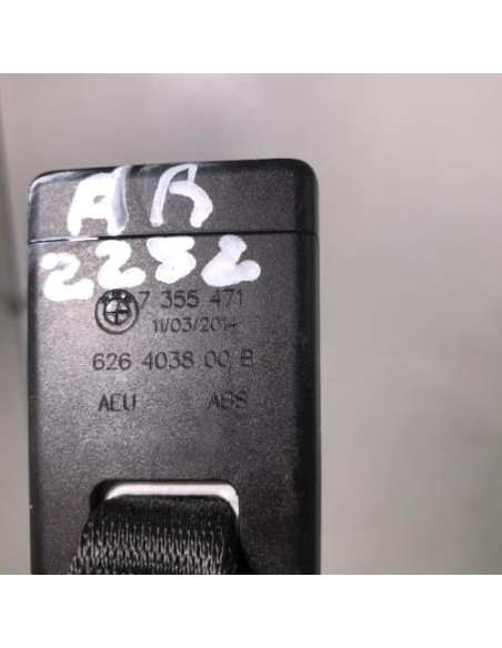Attache ceinture arriere droit BMW SERIE 3 F30 PHASE 1 Diesel