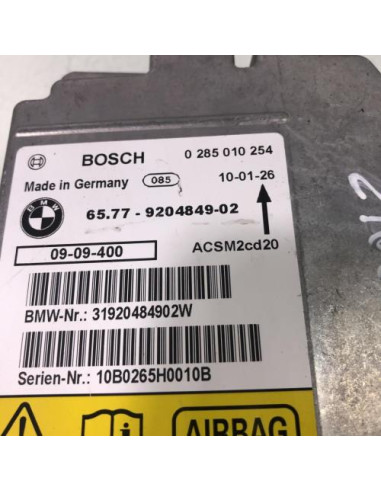 Boitier air bag BMW X6 E71 PHASE 1 Essence