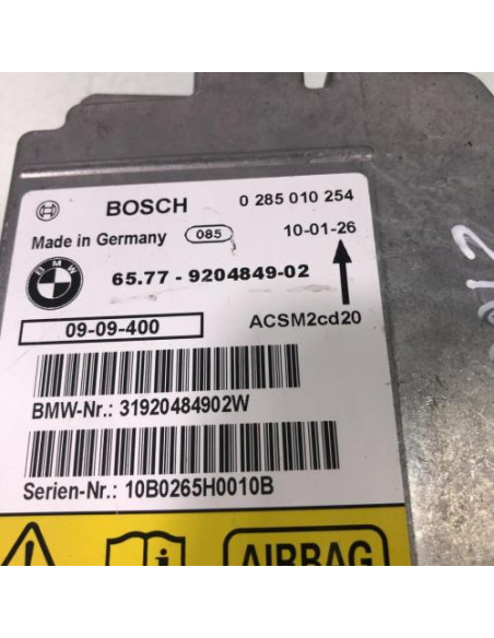 Boitier air bag BMW X6 E71 PHASE 1 Essence