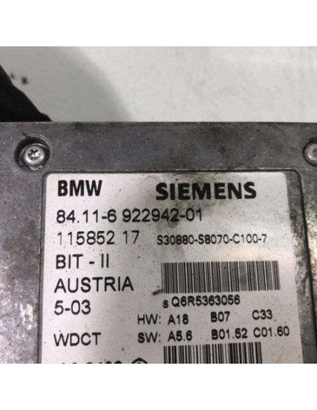 Emetteur BMW X5 E53 Diesel