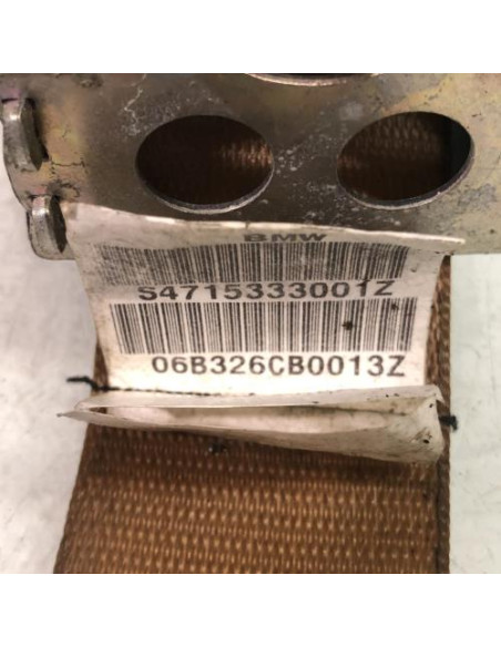 Ceinture arriere droit BMW SERIE 7 E65 PHASE 2 Diesel