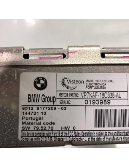 Autoradio d'origine BMW SERIE 1 E87 PHASE 2 