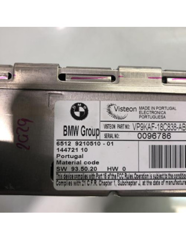 Autoradio d'origine BMW SERIE 1 E81 Diesel