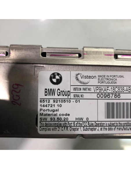 Autoradio d'origine BMW SERIE 1 E81 Diesel