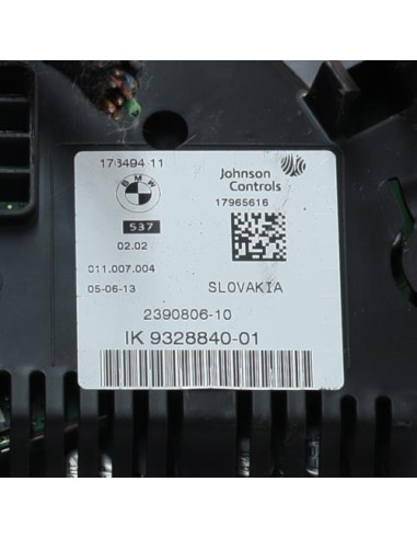 Compteur BMW SERIE 5 F11 TOURING PHASE 2 BREAK Diesel