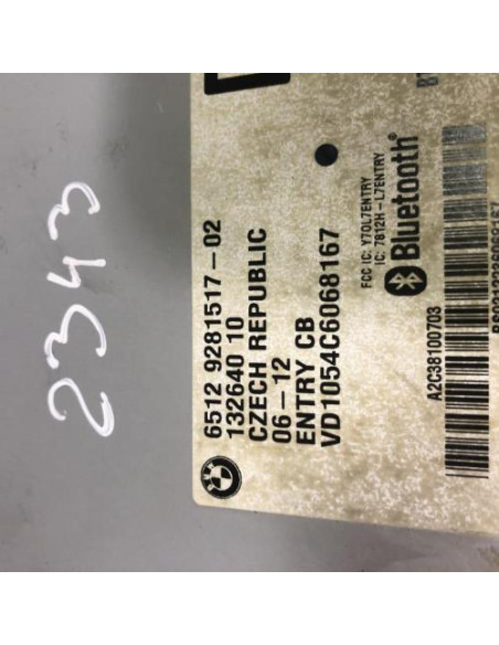 Autoradio d'origine BMW SERIE 1 F20 PHASE 1 Diesel