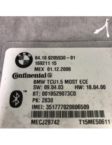 Calculateur BMW X6 E71 PHASE 1 Diesel