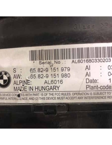 Ecran GPS BMW SERIE 3 E91 TOURING PHASE 1 BREAK Diesel