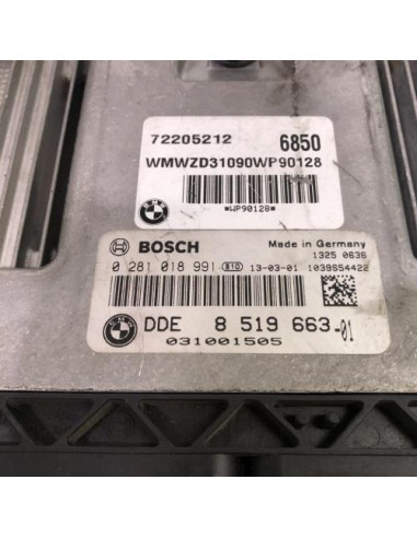 Calculateur moteur MINI MINI 2 R60 COUNTRYMAN BREAK Diesel