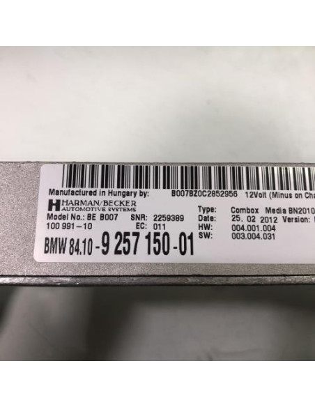 Calculateur BMW SERIE 1 F20 PHASE 1 