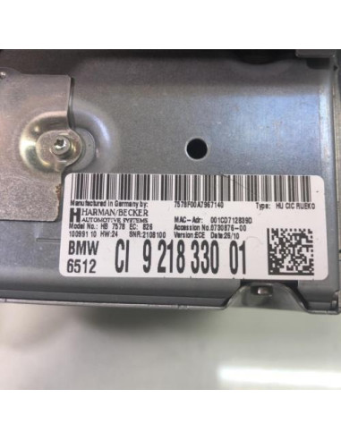 Autoradio d'origine BMW SERIE 3 E92 COUPE PHASE 2 Diesel