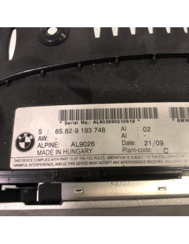 Ecran GPS BMW SERIE 3 E90 PHASE 2 Essence