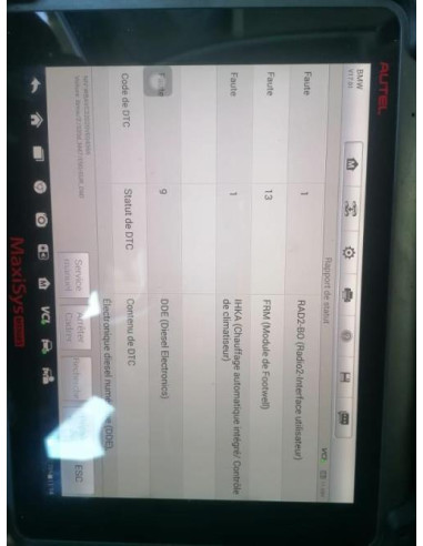 Poignee porte arriere gauche BMW SERIE 3 E90 PHASE 1 Diesel