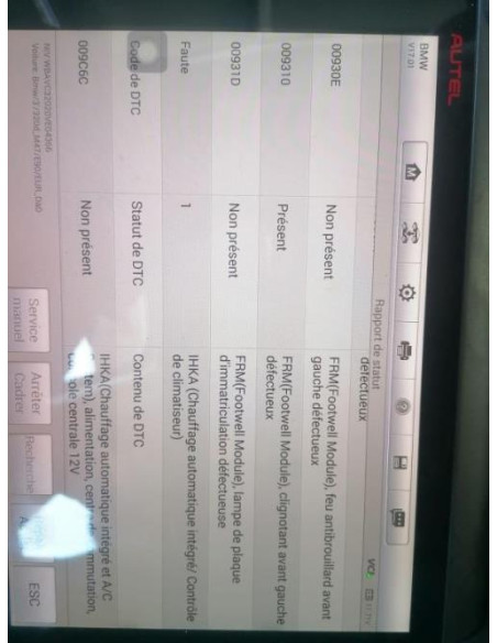 Poignee porte coffre BMW SERIE 3 E90 PHASE 1 Diesel