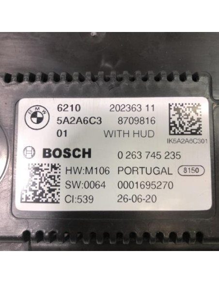 Compteur BMW SERIE 1 F40 Diesel