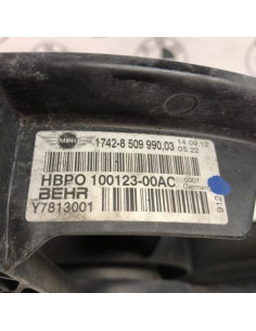 Moto ventilateur radiateur MINI MINI 2 R60 COUNTRYMAN BREAK Diesel