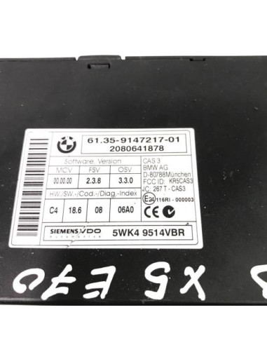 Calculateur BMW X5 E70 PHASE 1 Diesel