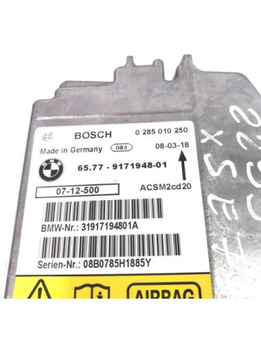 Boitier air bag BMW X5 E70 PHASE 1 Diesel