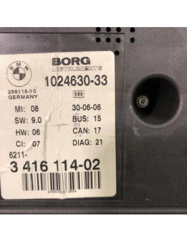 Compteur BMW X3 E83 PHASE 1 