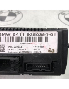 Commande chauffage BMW SERIE 1 E87 PHASE 2 Diesel