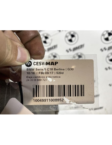 Boite de vitesses BMW SERIE 5 G30/F90 PHASE 1 