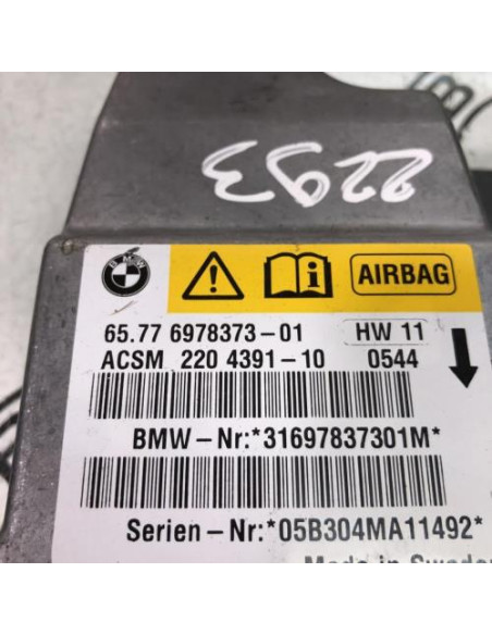 Boitier air bag BMW SERIE 5 E60 PHASE 1 Diesel