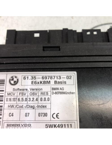 Calculateur BMW SERIE 5 E60 PHASE 1 Diesel