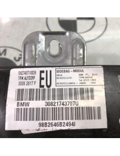 Air bag lateral gauche BMW SERIE 3 E46 PHASE 1 Essence 2
