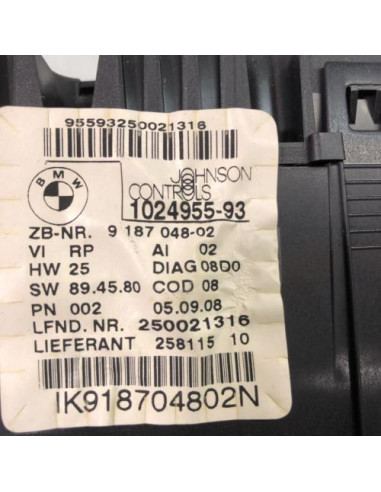 Compteur BMW SERIE 1 E87 PHASE 2 Diesel