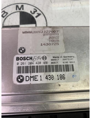 Calculateur moteur BMW SERIE 3 E46 PHASE 1 Essence
