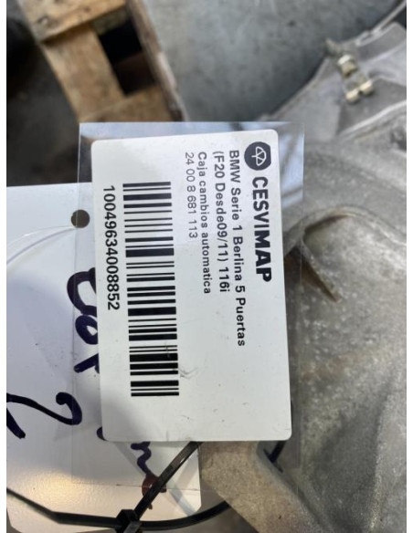 Boite de vitesses BMW SERIE 1 F20 PHASE 1 