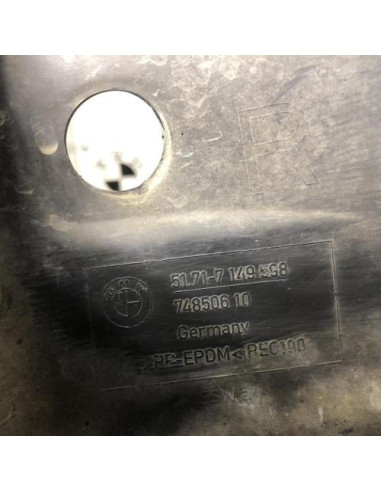 Cache sous moteur BMW SERIE 5 E60 PHASE 1 Diesel