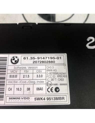 Calculateur BMW SERIE 3 E91 TOURING PHASE 1 BREAK Essence